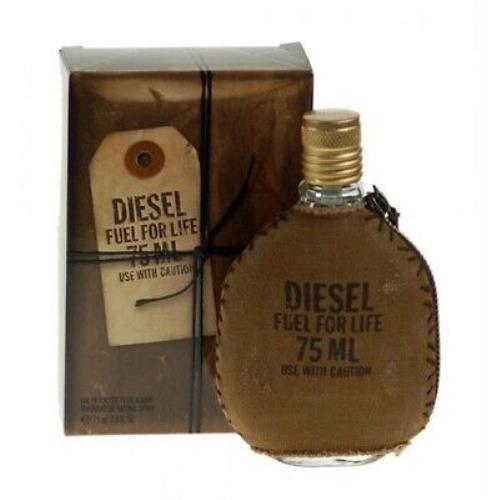 Fuel For Life Diesel 2.6 oz / 75 ml Eau de Toilette Edt Men Cologne Spray