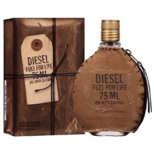 Diesel Fuel For Life For Men Cologne 2.5 oz 75 ml Edt Spray