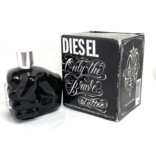 Diesel Only The Brave Tattoo By Diesel 4.2 Fl.oz Eau De Toilette Spray For Men