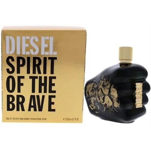 Spirit OF The Brave Diesel 6.7 oz / 200 ml Eau de Toilette Edt Men Cologne