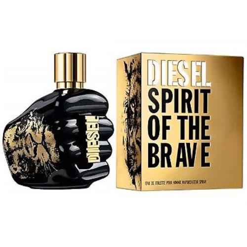 Diesel Only The Brave Spirit 4.2 oz / 125 ml Eau de Toilette Edt Men Cologne