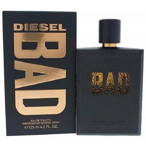 Bad Diesel 4.2 oz / 125 ml Eau de Toilette Edt Men Cologne