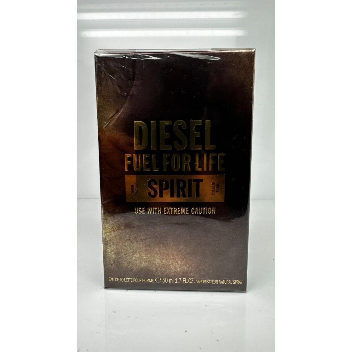 Diesel Fuel For Life Spirit Pour Homme 1.7 Oz 50ml Men`s Eau de Toilette Spray