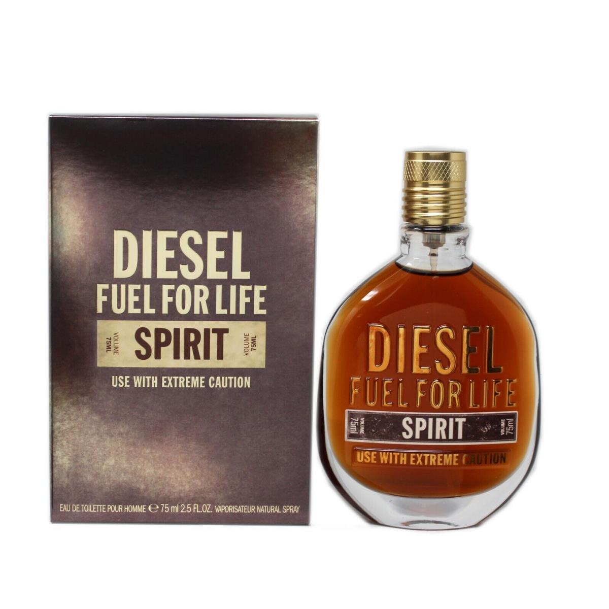 Diesel Fuel For Life Spirit Pour Homme Eau DE Toilette Spray 75 ML/2.5 Fl.oz