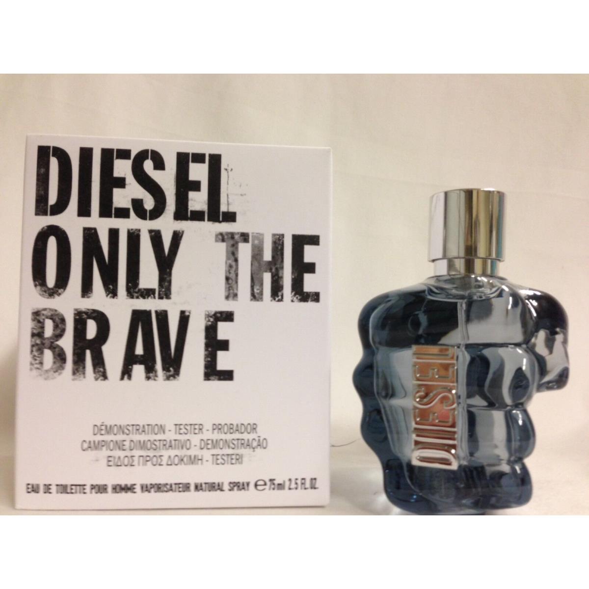 Diesel Only The Brave Men Cologne Spray 2.5 oz Box As Shown