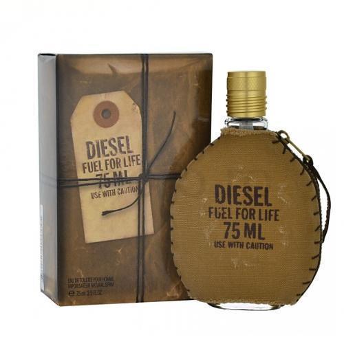 Diesel Fuel For Life Men 2.5 oz 75 ml Eau De Toilette Spray