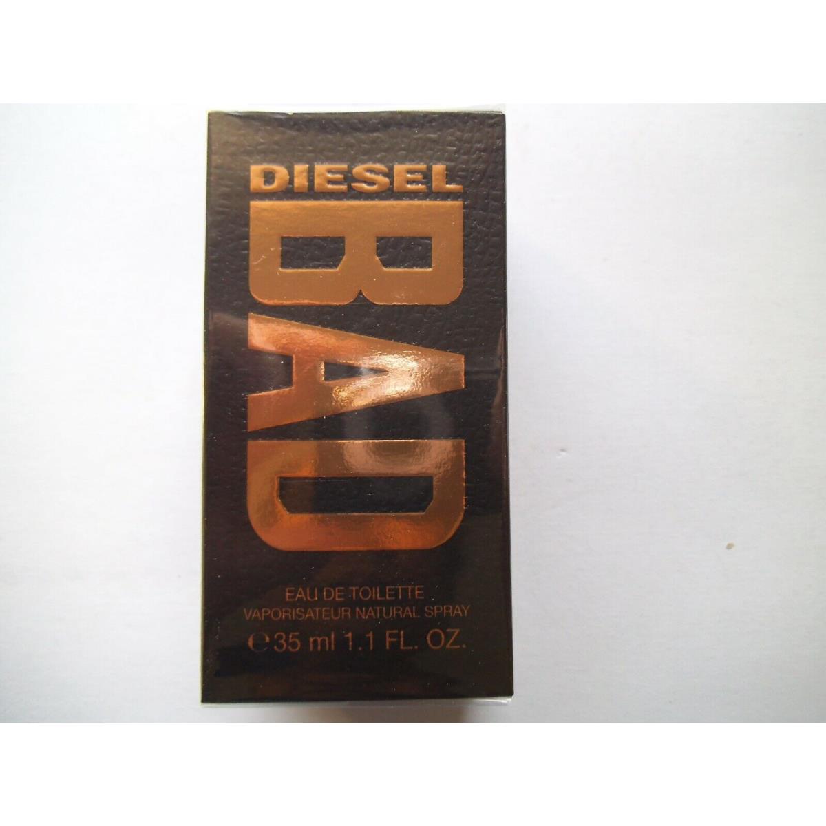 Diesel Bad Eau De Toilette Spray For Men 1.1 oz / 35 ml