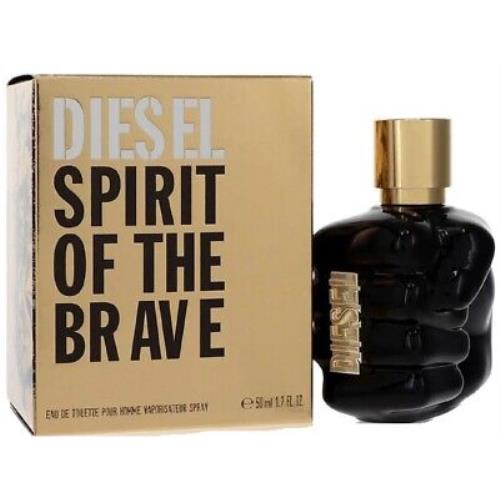 Spirit OF The Brave Diesel 1.7 oz / 50 ml Eau de Toilette Edt Men Cologne