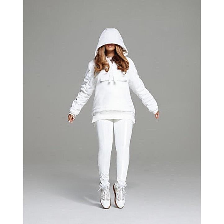 Adidas x Ivy Park Icy Park 1/2 Zip Sherpa Jacket White H18974