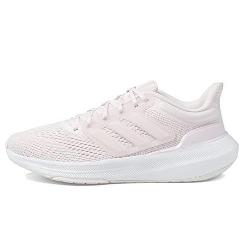 Adidas Women`s Ultrabounce Running Shoes Almost Pink/White/Crystal White (Wide)