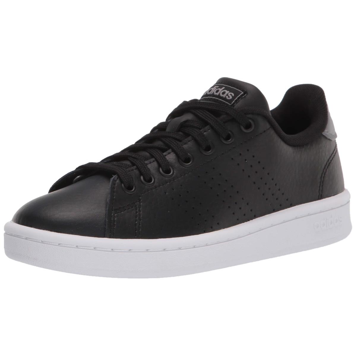 Adidas Men`s Advantage Tennis Shoes Core Black/Black/Grey