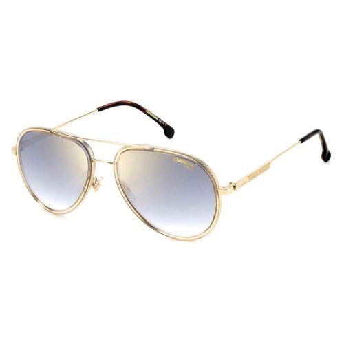 Carrera 1044/S HAM/1V Champagne/blue Shaded Gold Mirror 57-17-145 Sunglasses