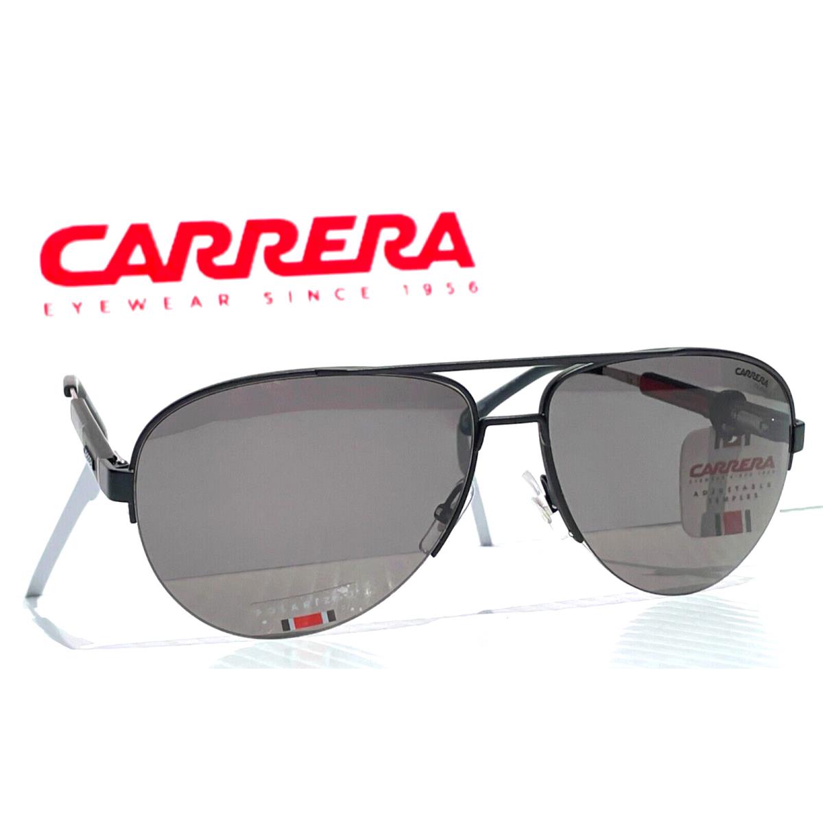 Carrera Matte Black 62mm Polarized Grey Lens Sunglass 8030/S 003