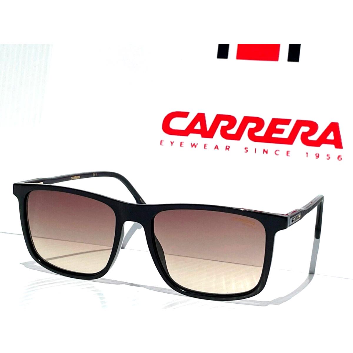 Carrera Polished Black Brown Gradient Lens Sunglass 231/S R60