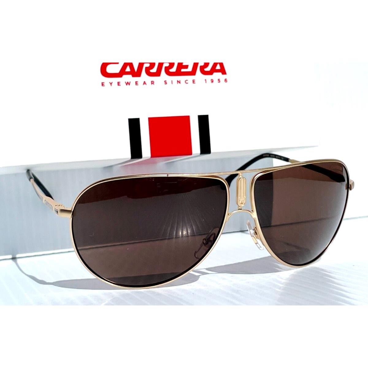 Carrera Gipsy Polished Gold Frame Bronze Lens Sunglass GIPSY65 AOZ70