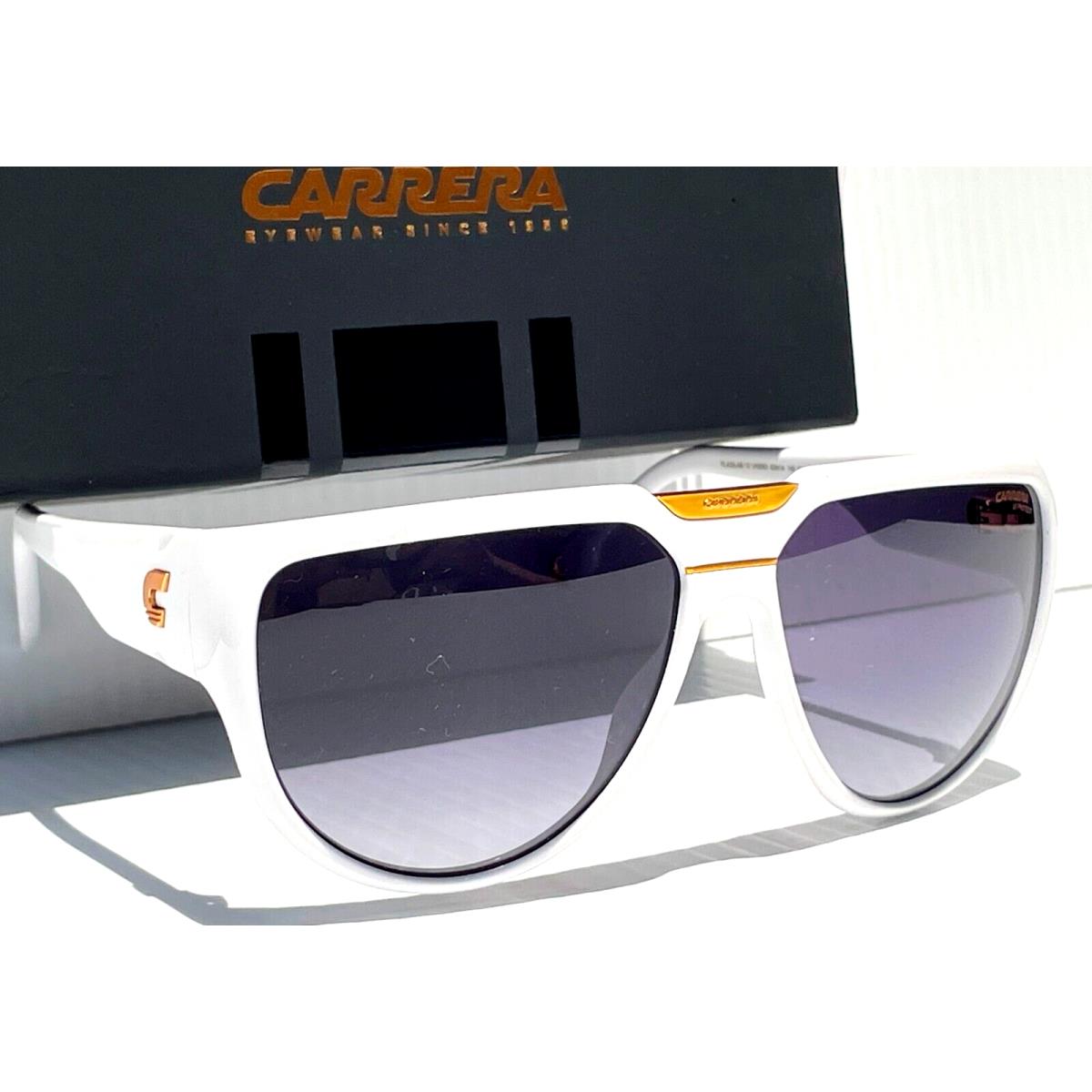 Carrera Flaglab 13 White Gold Frame Grey Lens Sunglass VK69O