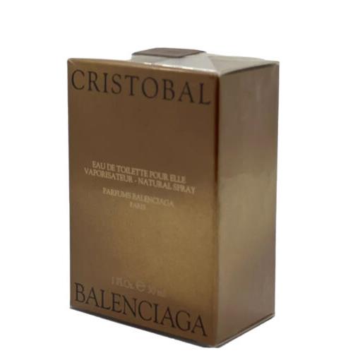 Cristobal Pour Elle by Balenciaga 1.0 Oz / 30ml Eau De Toilette Spray Box