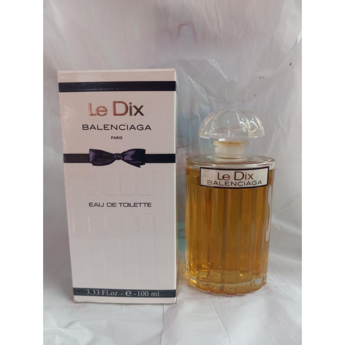 LE Dix by Balenciaga Eau De Toilette 3.33 OZ - 100 ML Women Rare