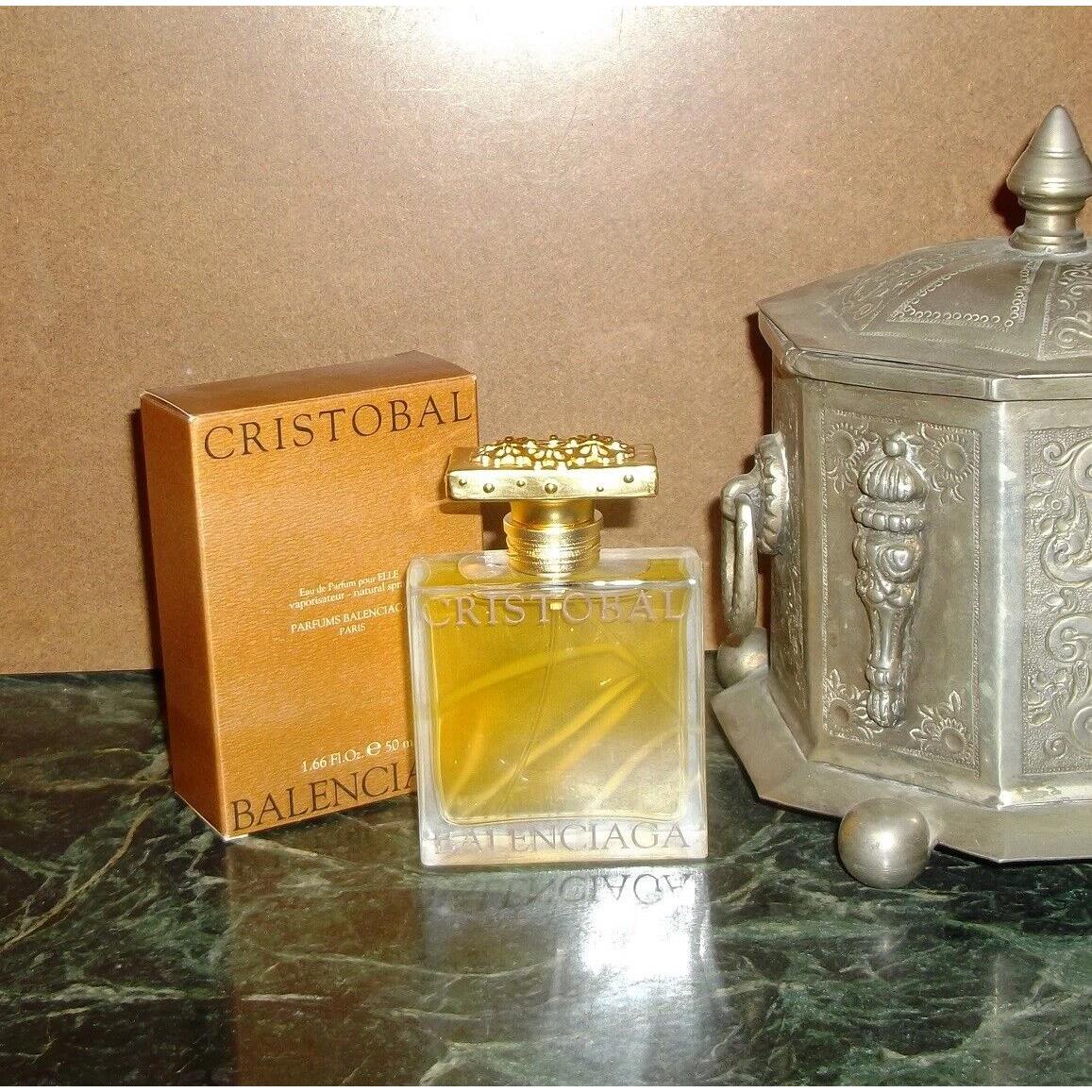 Vintage Balenciaga Cristobal Pour Elle Edp 50 ml 1.7 oz Women Spray