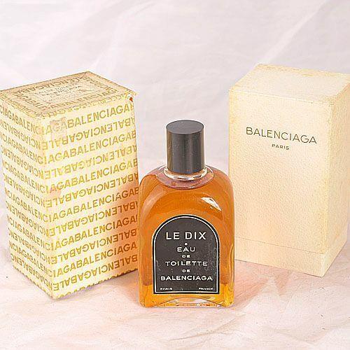 Vintage Balenciaga Le Dix 240ml Eau de Toilette Rare