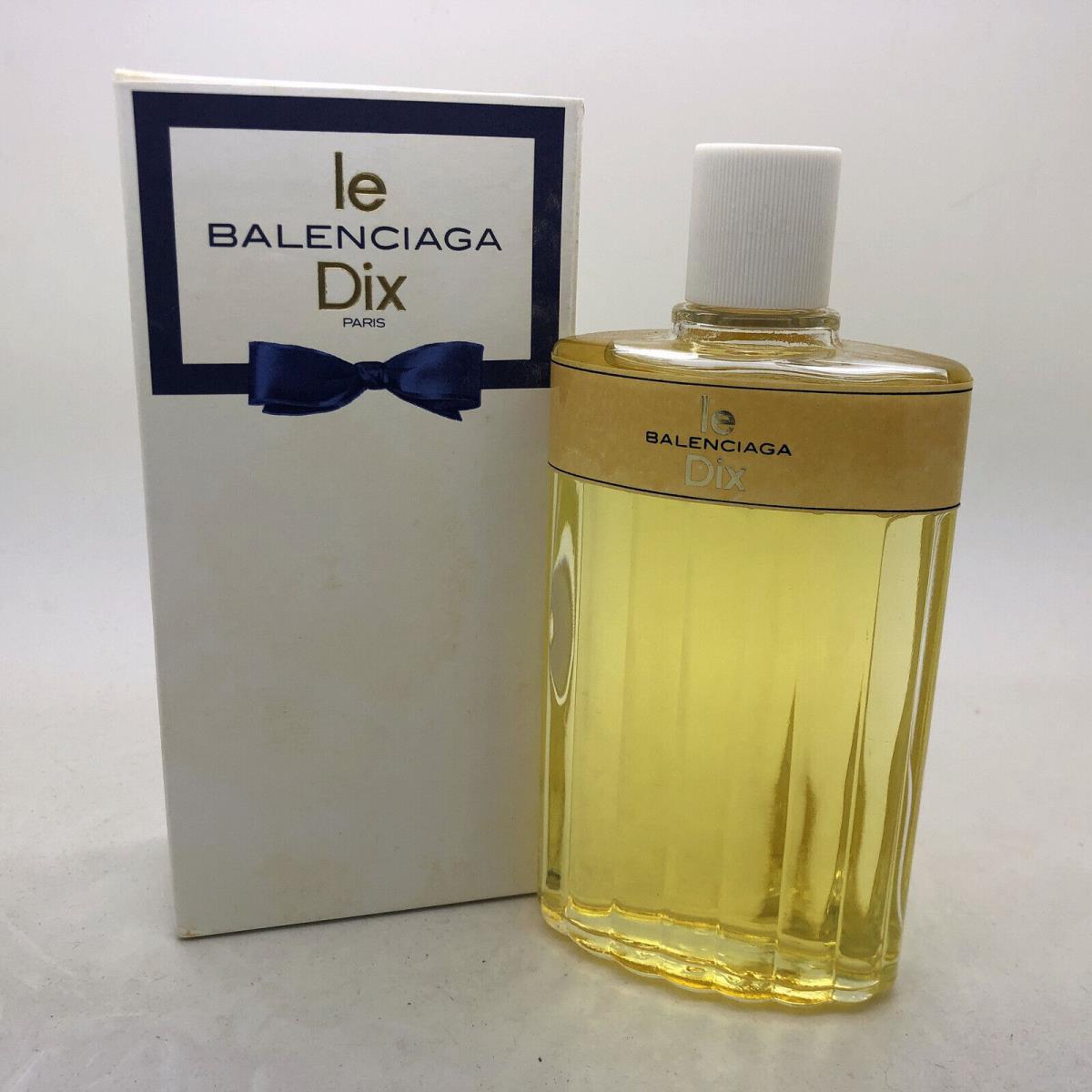 Balenciaga Le Dix 6.5oz Eau de Cologne Vintage Rare