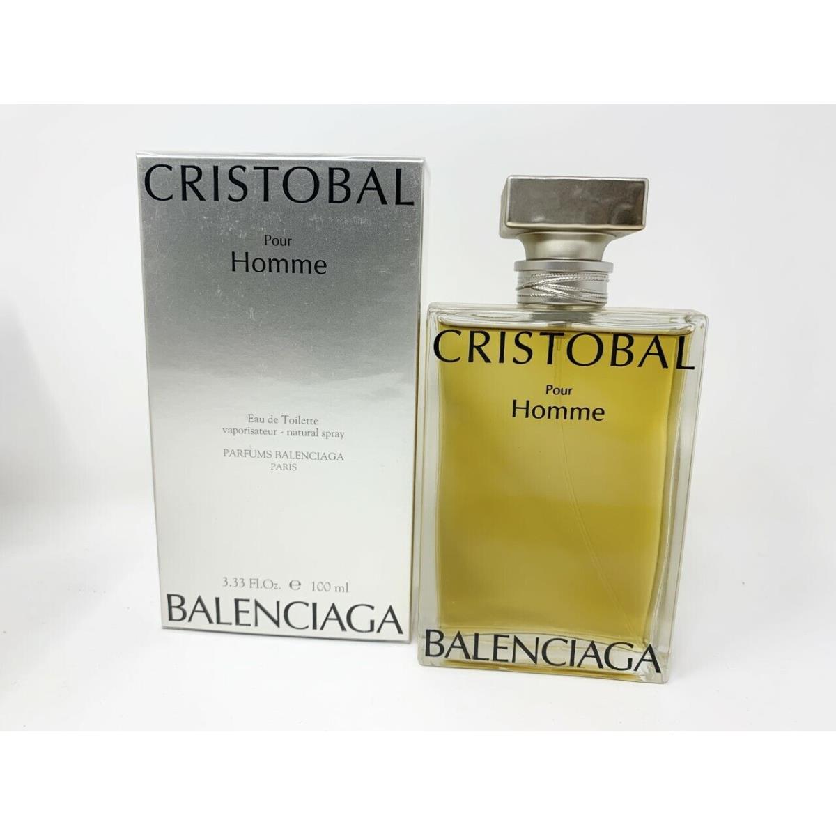 Cristobal Balenciaga Pour Homme 3.33 Fl. Oz. / 100 ml Edt For Men