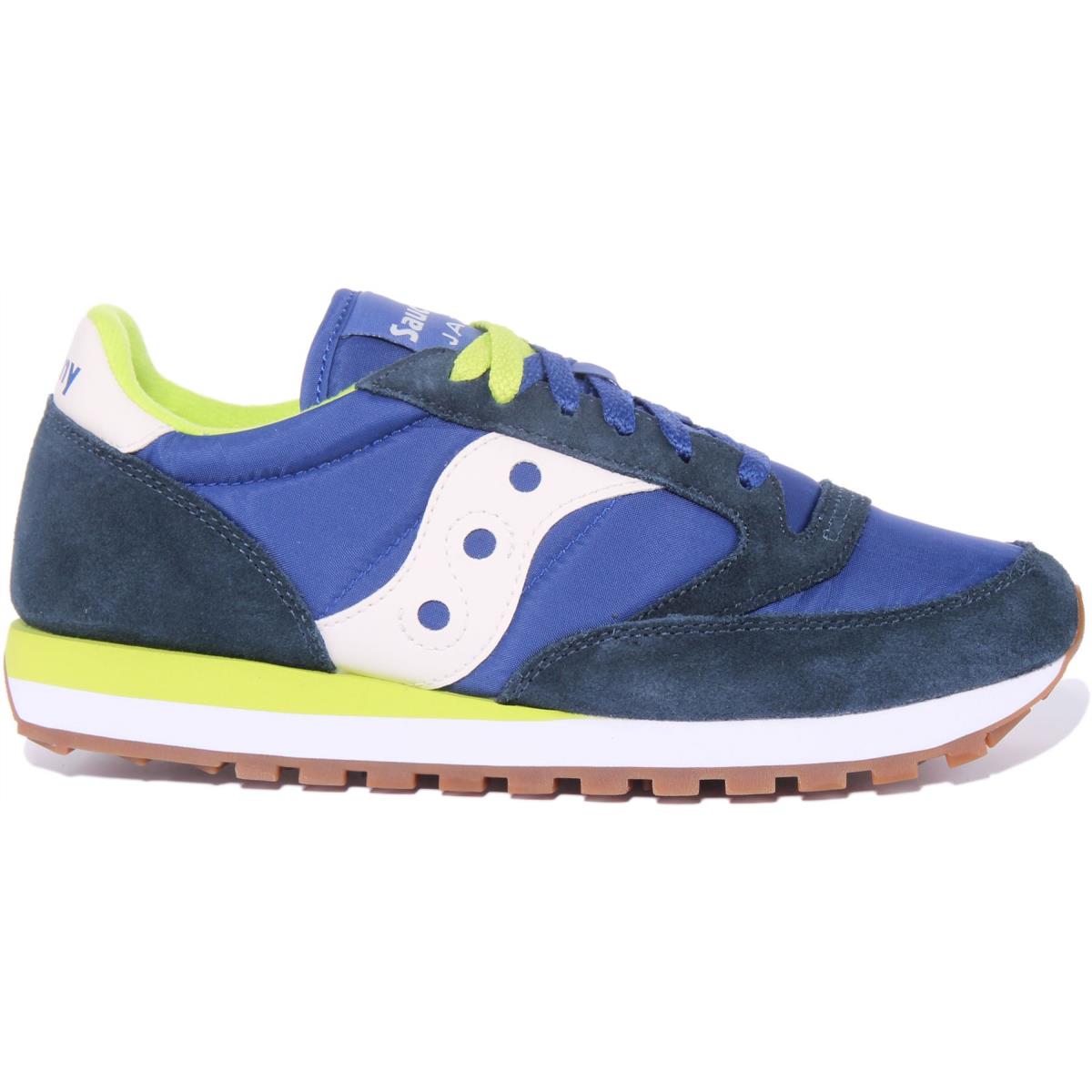 Saucony Jazz Mens Lace Up 80s Retro Sneakers In Navy Size US 7 - 13 - NAVY