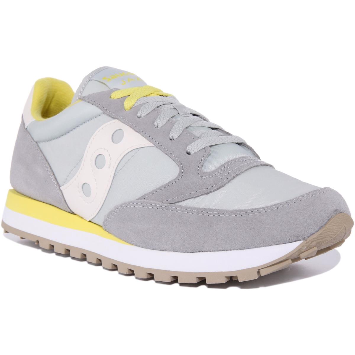 Saucony Jazz Mens Lace Up 80s Retro Sneakers In Grey Size US 7 - 13 GREY