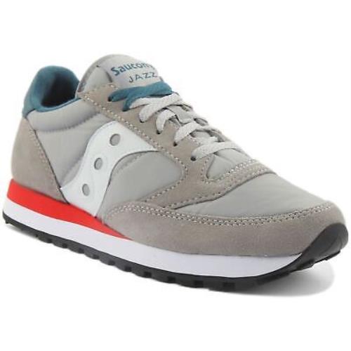 Saucony Jazz Mens Lace Up Retro Sneakers In Light Grey Size US 7 - 13 - LIGHT GREY