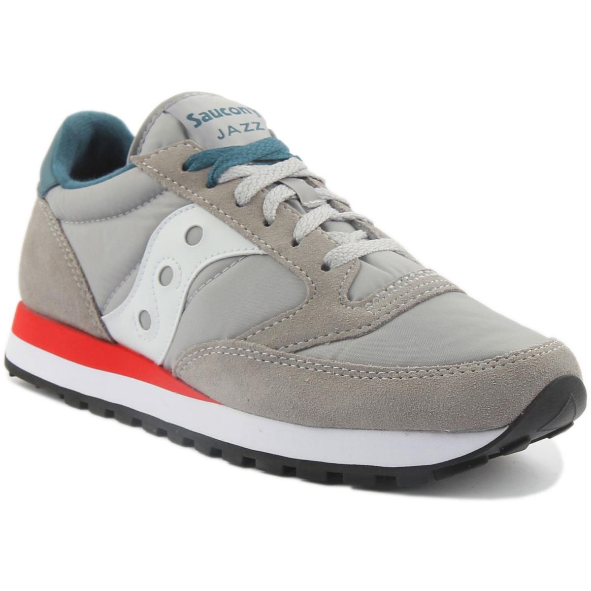 Saucony Jazz Mens Lace Up Retro Sneakers In Light Grey Size US 7 - 13 LIGHT GREY