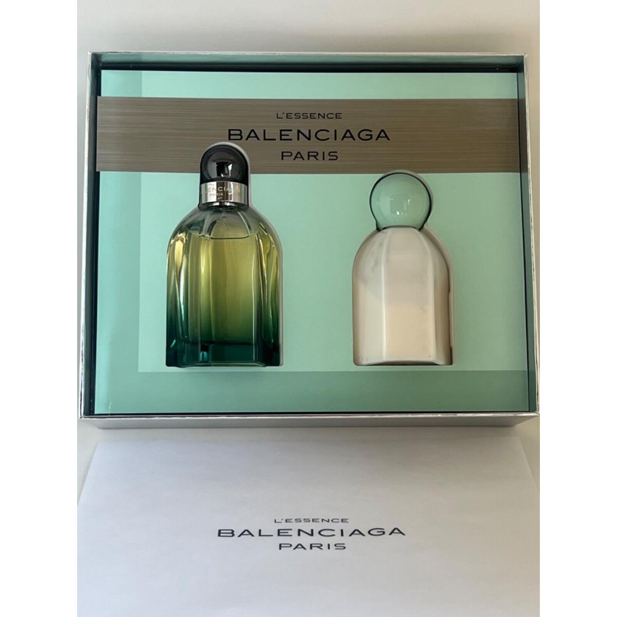 Balenciaga Paris L`essence Gift Set Eau De Parfum Spray 2.5 oz Rare