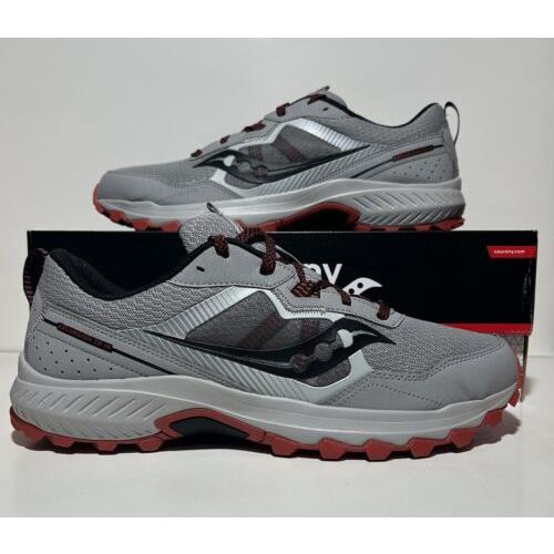 Saucony Excursion TR16 Mens Size 12 Trail Running Sneakers Gray Athletic