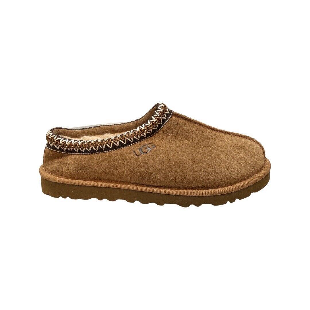 Ugg Women`s Tasman Chestnut Suede Classic Slippers House Shoe 5955