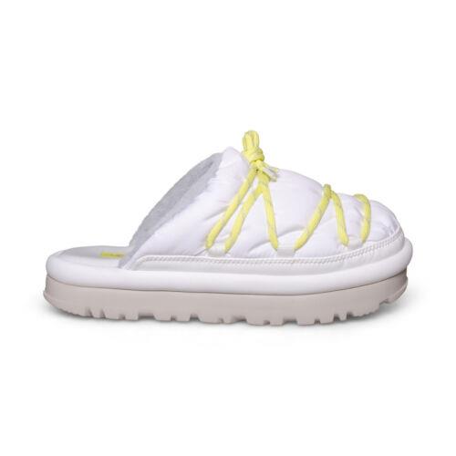 Ugg Spaceslider Tech Slide White Platform Women`s Slippers Size US 9/UK 7