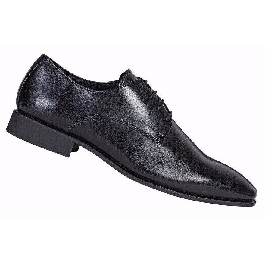 Geox MO High Life Mens Black Elegant Leather Shoes U0299B00043C9999