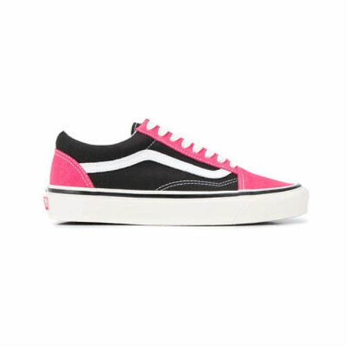 Vans UA Old Skool 36 DX Black/pink VN0A38G2TPV1 SZ 5-12 Mens Skate - Black / Pink