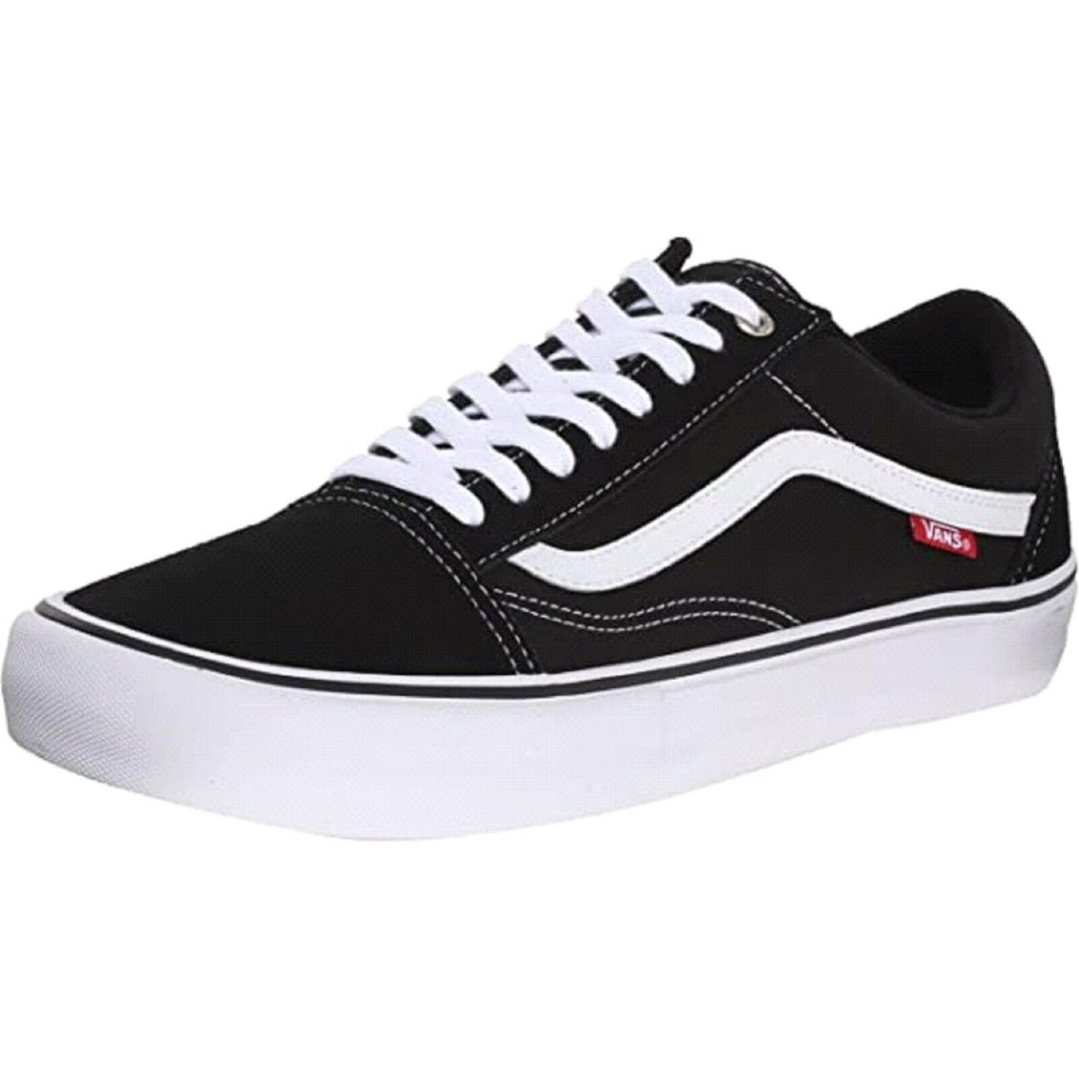 Vans Old Skool Pro Men`s Sneakers - Black/White