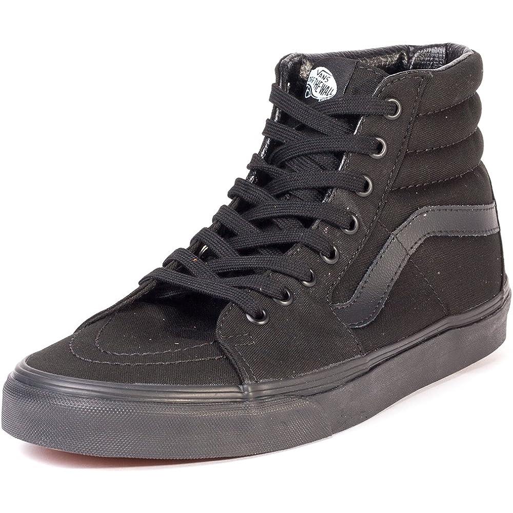 Vans Unisex Classic Sneakers Zapatillas Altas Black/Black