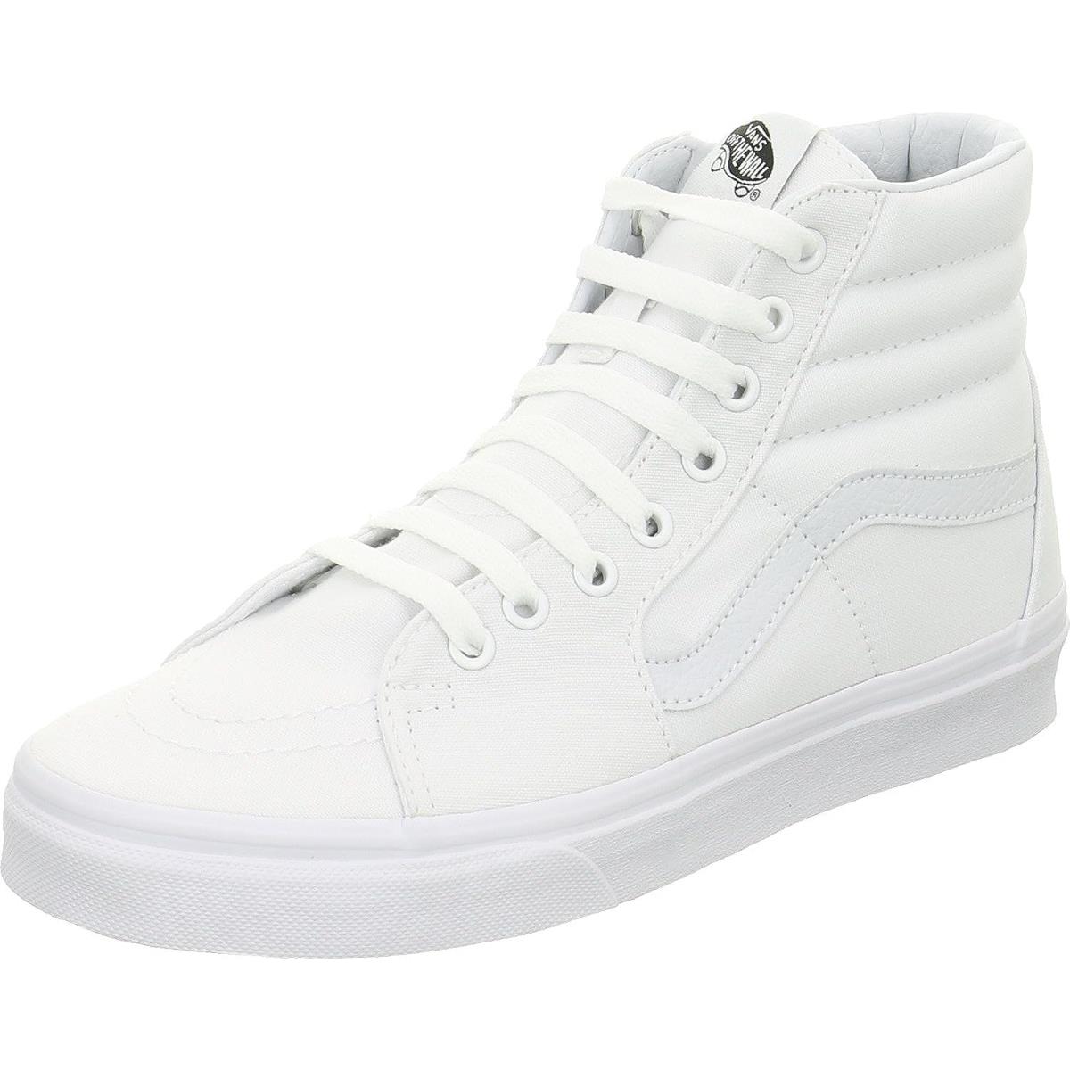 Vans Unisex Classic Sneakers Zapatillas Altas True White