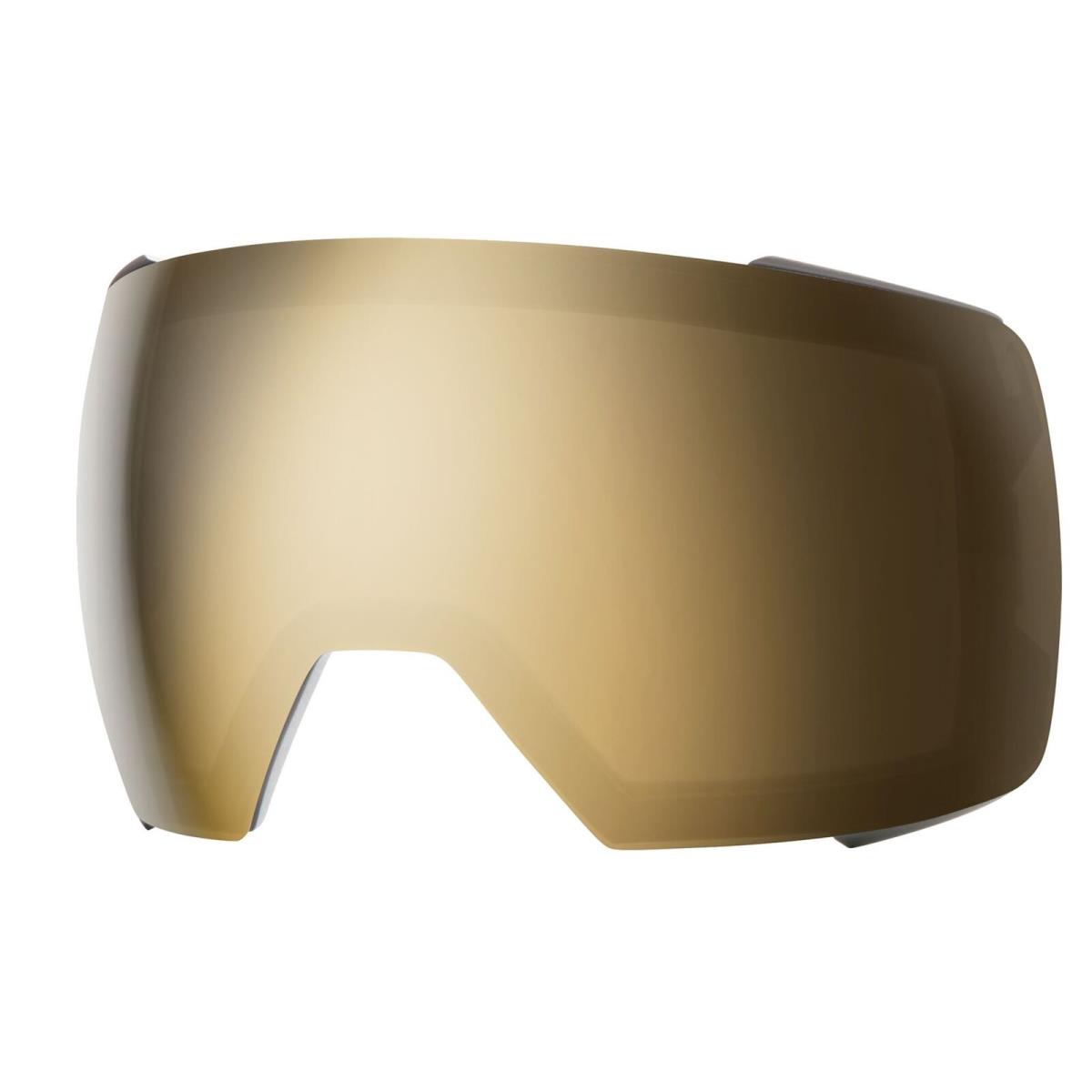 Smith IO Mag XL Replacement Lenses Chromapop Technology Chromapop Black Gold Mirror