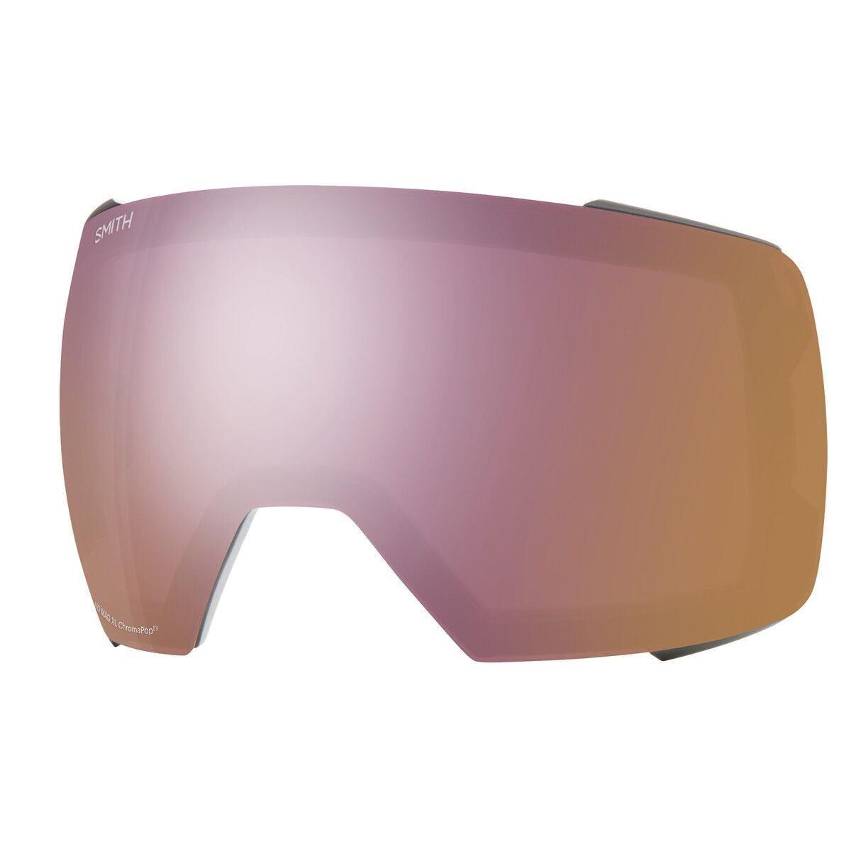 Smith IO Mag XL Replacement Lenses Chromapop Technology Chromapop Everyday Rose Gold Mirror