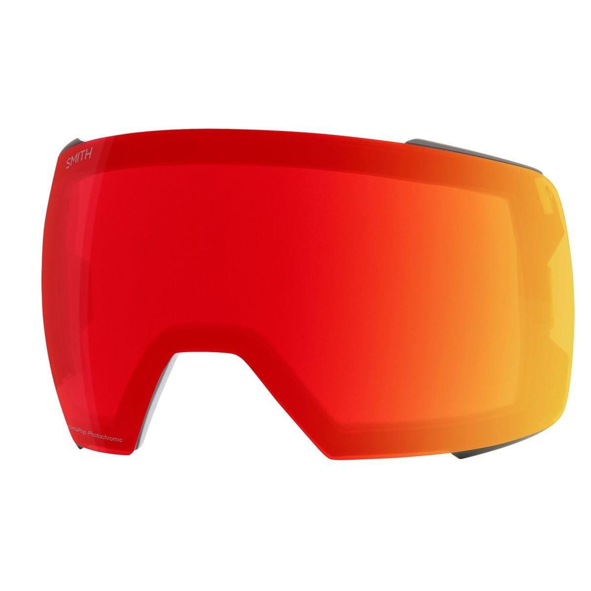 Smith IO Mag XL Replacement Lenses Chromapop Technology Chromapop Photochromic Red Mirror