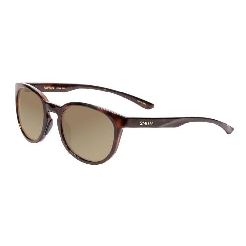 Smith Eastbank Unisex Polarized Sunglass 4 Option Round Tortoise Brown Gold 52mm Amber Brown Polar