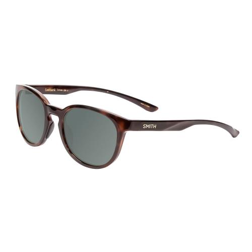 Smith Eastbank Unisex Polarized Sunglass 4 Option Round Tortoise Brown Gold 52mm Smoke Grey Polar