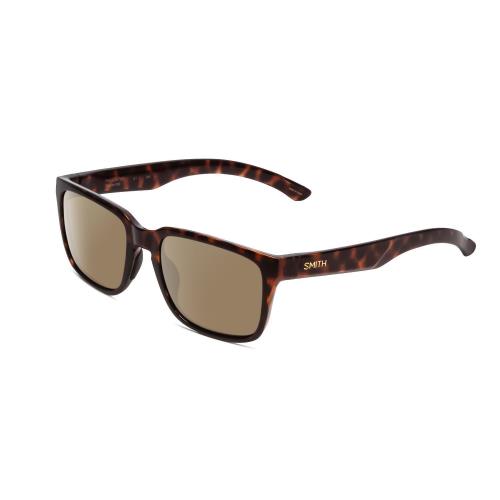 Smith Headliner Unisex Square Polarized Sunglasses Tortoise Gold 55 mm 4 Options Amber Brown Polar