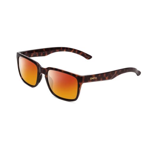 Smith Headliner Unisex Square Polarized Sunglasses Tortoise Gold 55 mm 4 Options Red Mirror Polar