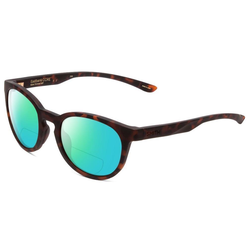 Smith Eastbank Polarized Bi-focal Sunglasses Matte Tortoise 52mm 41 Lens Options Green Mirror