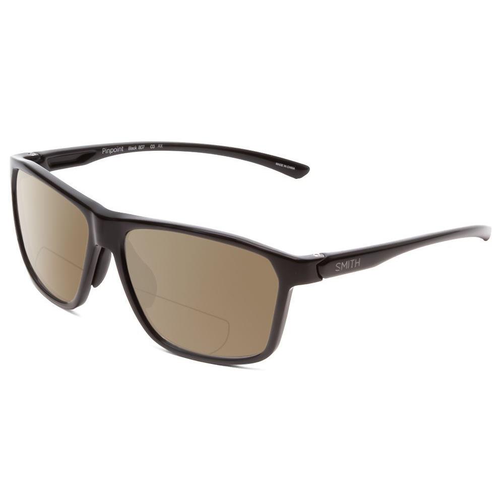 Smith Pinpoint Polarized Bi-focal Sunglasses Black 59 mm Choose Lens Color Power Brown