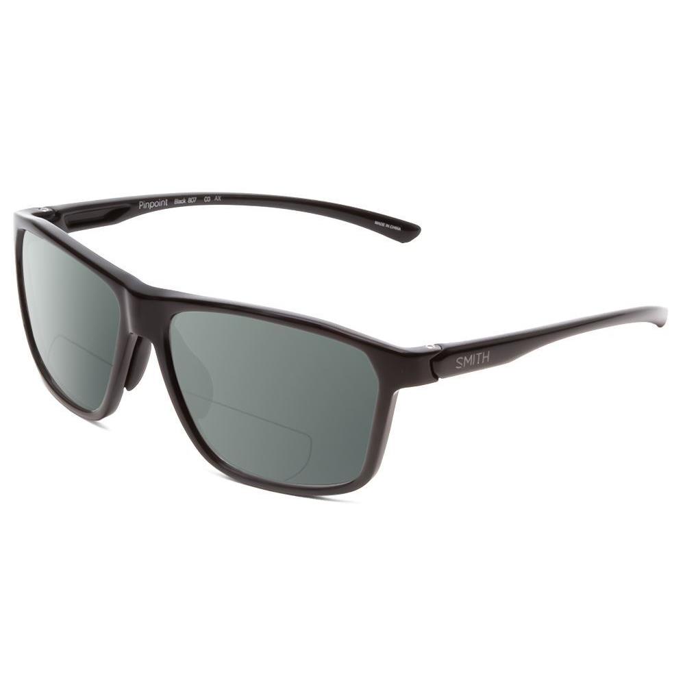 Smith Pinpoint Polarized Bi-focal Sunglasses Black 59 mm Choose Lens Color Power Grey