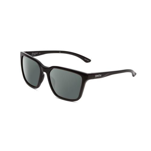 Smith Shoutout Unisex Retro Designer Polarized Sunglasses in Black 57mm 4 Option Smoke Grey Polar